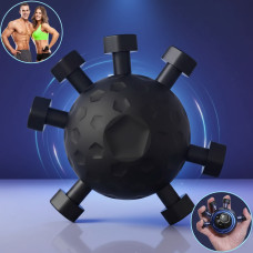 Тренажер для пальців і кисті руки чорний для витривалості та сили