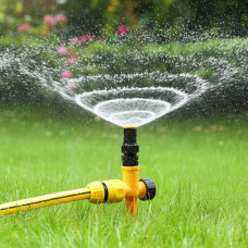 Спринклерний розпилювач Lawn Sprinkler 360° для газону та городу, дощівник і система поливання