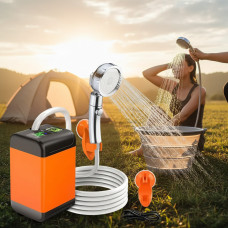 Душ переносний SHOWER-7200T акумуляторний з дисплеєм і контролем температури