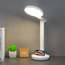 Настільна лампа Bailong BL-3201 від USB на акумуляторі Біла