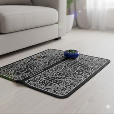 Масажер для ніг/  Вібраційний килимок для ступень EMS FOOT MASSAGER