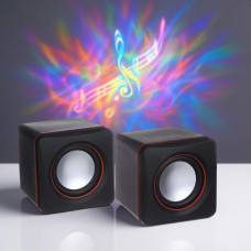 Колонки USB для ПК Комп'ютерні колонки SPS D02A Чорні