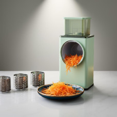 Овочерізка мультислайсер барабанна 3в1 Vegetable Cutter ручна