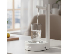 Акумуляторна помпа для води  X115 Table Water Dispense з підставкою під склянку Біла