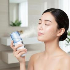 Зволожувач для повітря портативний наноспрей для обличчя Nano Mist Soraver 30 мл