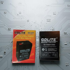 Акумулятор GDLITE GD-640 з ємністю 4000 mAh для торгових ваг, радіоприймачів і ліхтарів