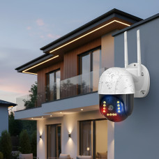 Вулична камера відеоспостереження C15 4G ptz camera 1080p app