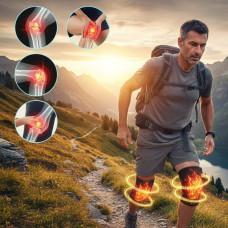 Зігрівальний турмаліновий бандаж FZ-79 на коліно, наколінники з ефектом сауни та поліпшенням кровообігу