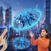 Літальний спінер Flying Fidget Spinner з підсвіткою