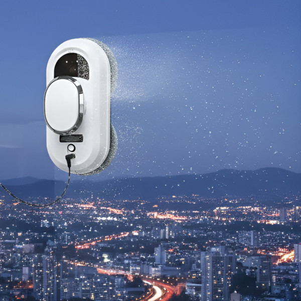 Робот для миття вікон W11 автоматичний, 72 Вт, 3000 Па, 3 режими роботи, пульт дистанційного керування