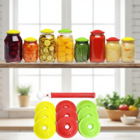 Набір для вакуумного консервування зберігання вакуумні кришки вакуумні кришки