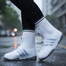 Високі силіконові бахіли для захисту взуття від дощу та бруду AND141