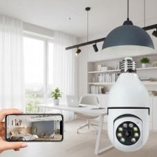 Панорамна IP WiFi-камера лампочка камера з датчиком ручу, патрон Е27, 3120S-DPXY 2MP
