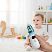 Аспіратор дитячий електронний Vancocon VA-162 назальний соплевідсмоктувач для немовлят