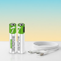 Батарейки AAA Smartools USB Type-C 1.5V 750 mWh комплект 2 штуки