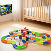 Автомобільний перегоновий Трек Magic Tracks 360 деталей glow track