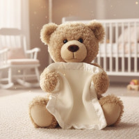 Дитяча інтерактивна іграшка Ведмедик Peekaboo Bear для малюка Brown