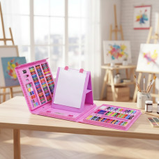 Набір для малювання та дитячої творчості UKC великий 208 предметів і кейс