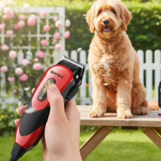 Професійна машинка для стриження тварин Pro Gemei GM-1023 для собак і котів