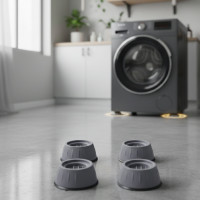 Антивібраційні підставки з гумою для пральної машини grey