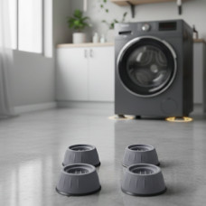 Антивібраційні підставки з гумою для пральної машини grey