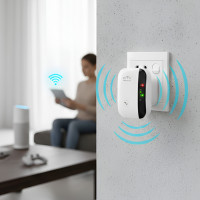 Бездротовий Репітер Wi-Fi Wireless-N розширювач діапазону Wi-Fi мережі ретранслятор 802.11N/B/G 2dBi