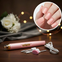 Портативний фрезер для манікюру та педикюру FLAWLESS SALON NAILS