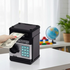 Сейф скарбничка з кодовим замком EL510 Чорна (електронна)