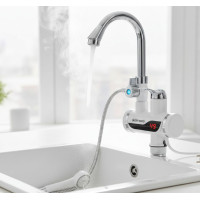 Міні бойлер водонагрівач душ Water Heater MP 5208 електричний з боковим під'єднанням