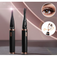 Акумуляторна плойка Щипці для завивання вій LY-150 з підігрівом і USB-зарядкою