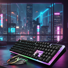 Дротовий набір T350 клавіатура та миша з підсвіткою LED для ігор