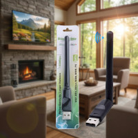 Бездротовий Wi-Fi USB адаптер Антена WIFI USB 802.1 IN WF-2