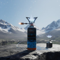 Газовий балон Всесезонний BURN GAS 220 г одноразовий