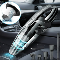 Пилосос для авто INSPIRE AX-6612 акумуляторний, з набором насадок