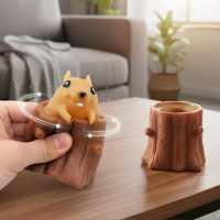 Іграшка силіконова антистрес Pop It Фуфлік Вистрибуюча Білка