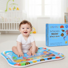 Надувний дитячий водяний килимок з рибками AIR PRO inflatable water play mat