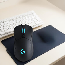 Ігрова дротова миша G407 Silent Plus з LED-підсвіткою і 12000 DPI