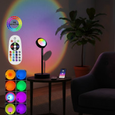 Лампа Sunset 16 кольорів із пультом проекційна