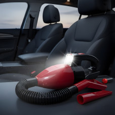 Універсальний компактний пилосос для машини CAR VACUUM CLEANER від прикурювача