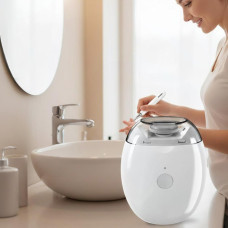 Дитяча портативна електрична пилка для нігтів з LED-підсвіткою, USB заряджання, 3 швидкості, безпечна й без