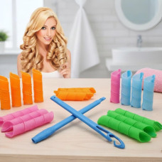 Чарівні локони для швидкого завивання довгого волосся Бігуді Magic Leverag