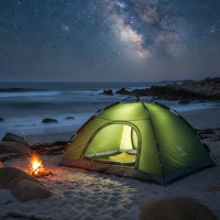 Намет-трансформер туристичний 2 м*2 м, Похідний намет 4х спальних місць