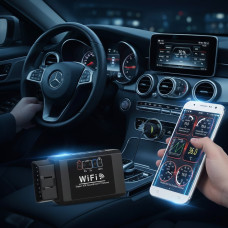 Автосканер ELM327 WiFi OBD2 V1.5 універсальний діагностичний адаптер для автомобіля