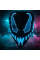 Маска Venom Aurora із синьою неоновою підсвіткою