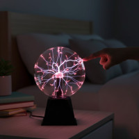 Плазмова куля нічник-світильник Plasma Light Magic Flash Ball BIG