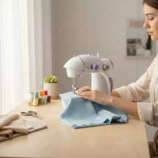 Швейна машинка портативна Sewing Machine Fhsm 201 Побутова з педаллю