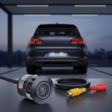 Цифрова Камера заднього огляду для автомобіля Car Cam 185L Автокамера широкий кут огляду