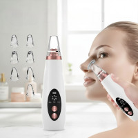 Апарат для вакуумного глибокого чищення пор обличчя Multi-Functional, Вакуумний апарат очисник шкіри та пор