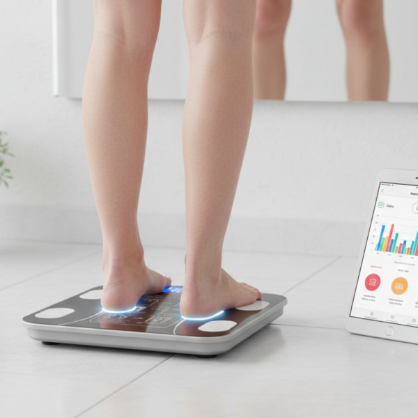 Розумні підлогові ваги TY-EB619 смарт ваги Bluetooth блютуз із застосунком Android або IOS OP-0006