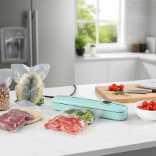 Упаковник вакуумний побутовий автоматичний апарат NEW Вакууматор для харчових продуктів